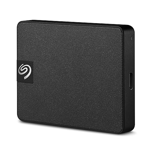 Seagate Expansion SSD, 1 TB, Portable External SSD, for PC and Mac (STJD1000400) 1TB Expansion SSD