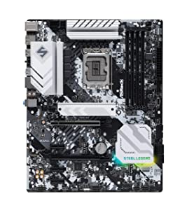 ASRock Motherboard H670 Steel Legend Intel H670 Series CPU (LGA1700) Compatible H670 ATX Motherboard
