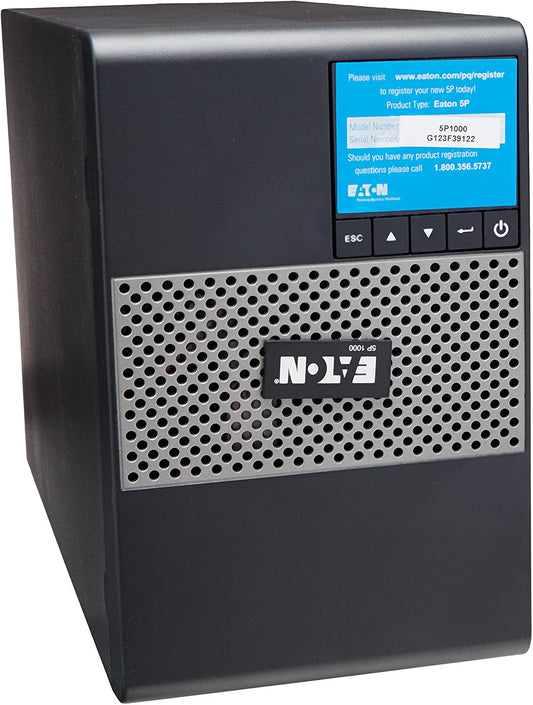 Eaton Electrical 5P1000 External UPS,Black/Silver