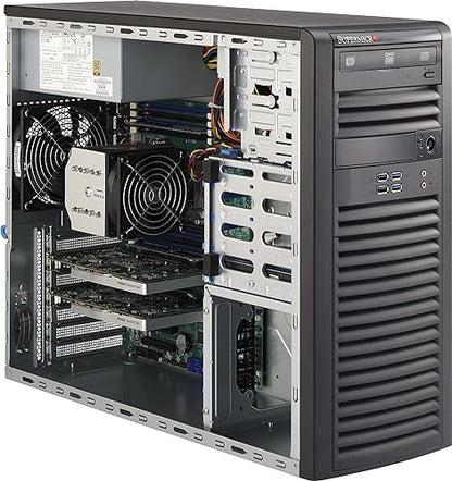 Supermicro SuperChassis 900W Mid-Tower Sever Chassis CSE-732D4-903B