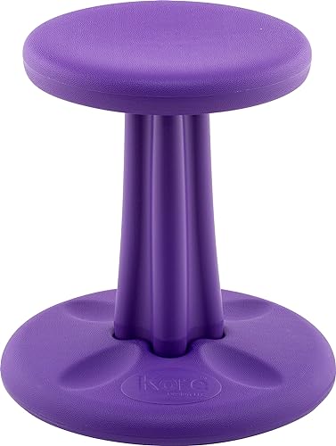Kore Design KOR599 Kids Wobble Chair Height 14", Purple Purple kids (14in tall)