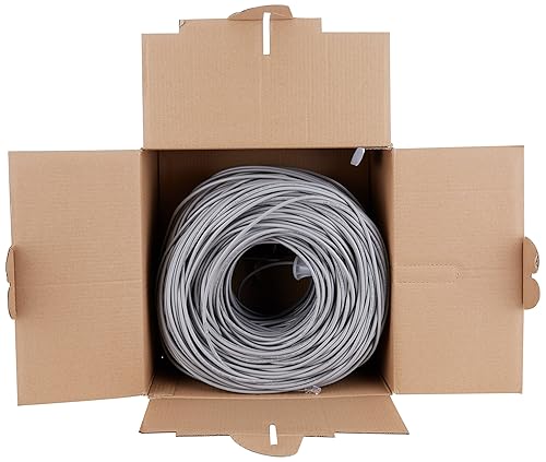 Belkin Cat-5e Bulk Patch Cable (Gray, 1000-Foot Reel)