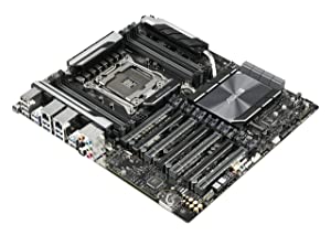 ASUS WS X299 SAGE LGA2066 DDR4 M.2 U.2 X299 CEB Motherboard for Intel Core X-Series Processors with Quad-GPU Support, DDR4 4200MHz, Dual M.2 &amp; U.2 Support