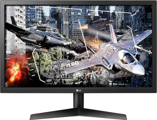 LG UltraGear FHD 24-Inch Gaming Monitor 24GL600F-B, TN with AMD FreeSync, 144Hz, Black 24 inch 144 Hz