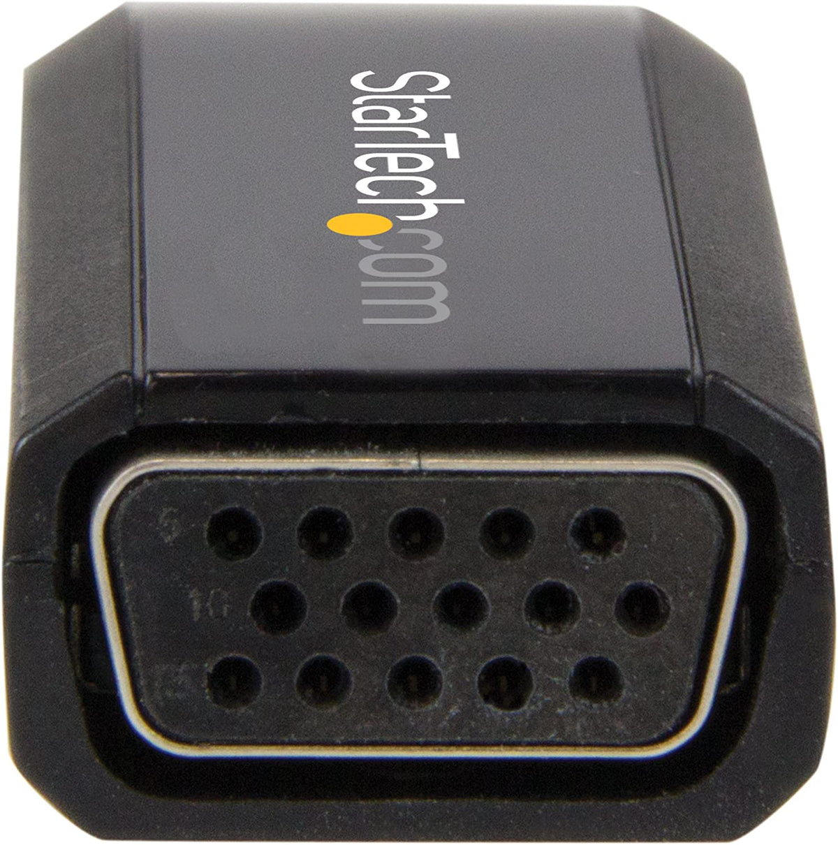 StarTech.com HDMI to VGA Adapter - Aux Audio Output - Compact - 1920x1200 - HDMI to VGA (HD2VGAMICRA) Black With 3.5mm Audio Black