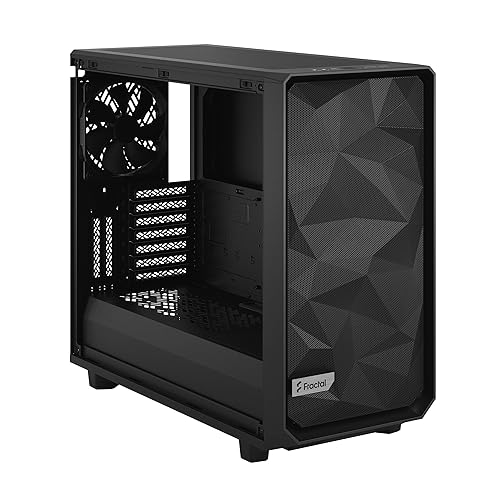 Fractal Design Meshify 2 Black ATX Flexible Light Tinted Tempered Glass Window Mid Tower Computer Case Black TG Light