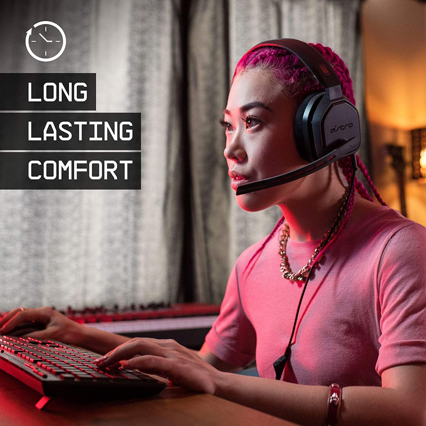 ASTRO Gaming A10 Wired Gaming Headset, Lightweight and Damage Resistant, ASTRO Audio, 3.5 mm Audio Jack, for Xbox Series X|S, Xbox One, PS5, PS4, Nintendo Switch, PC, Mac- Black