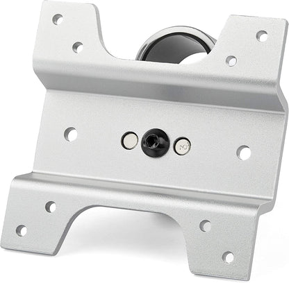 StarTech.com Monitor Mount Adapter for Apple iMac, iMac Pro, Cinema &amp; Thunderbolt Displays - Only for StarTech.com Premium Mounts - Apple Computer Monitor Bracket Kit - Silver (APLVESAMNTP)