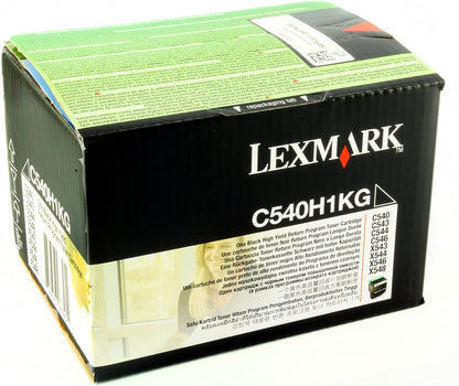 Lexmark C540H1 C540 C543 C544 C546 X543 X544 X546 X548 Toner Cartridge (Black) in Retail Packaging