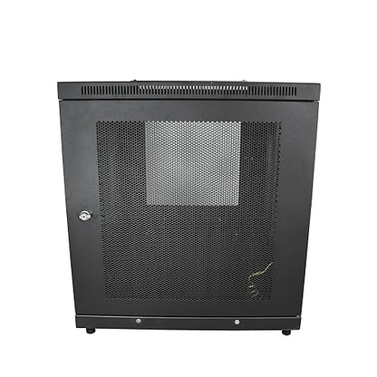 StarTech.com 4-Post 12U Server Rack Cabinet, 19 Data Rack Cabinet for IT / Network Equipment, with Adjustable Mounting Rails 12U Cabinet