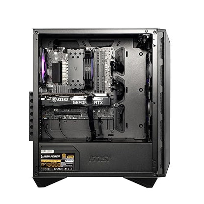 MSI Aegis Z Gaming Desktop: AMD Ryzen R7-7700, Geforce RTX 4070 Super, 16GB DDR5, 1TB m.2 NVMe SSD, 80+ Gold PSU, WiFi, Keyboard & Mouse, DIY Friendly, Windows 11 Home: 7NUE-676US