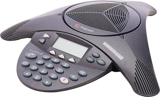 Polycom SoundStation 2 Non Expandable Analog Conference Phone (2200-16000-001)
