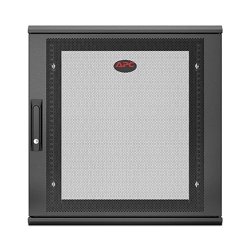 APC/Schneider Electric - AR112SH4 - Netshelter Wx 12u Single Hinged Wall-Mount Enclosure 400mm Deep