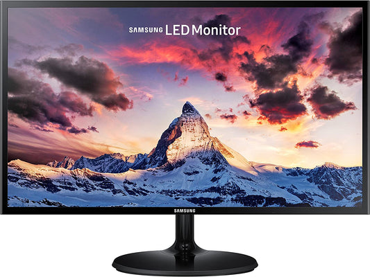 SAMSUNG 27" FHD Flat Monitor with Super-Slim Design - LS27F354FHNXZA, Black 27 in Single