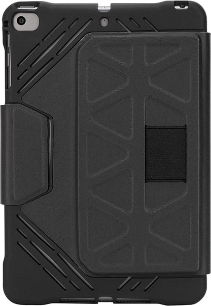 Targus Pro-Tek Case for Apple iPad Mini (5th gen), iPad Mini 4, 3, 2, 1 with Slim Trifold Stand Cover, Stylus Holder, Magnetic Sleep/Wake Closure, Blue (THZ69502GL), 7.9 inch