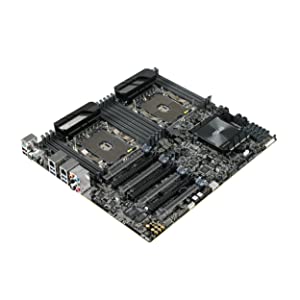 ASUS WS C621E Sage Extreme Power Intel® Xeon® Processor Workstation Motherboard for Two-way XEON CPU performance, with U.2, M.2 connectors, dual Gb LAN, USB 3.1 Type-C &amp; Type-A, 10 x SATA 6Gb/s ports