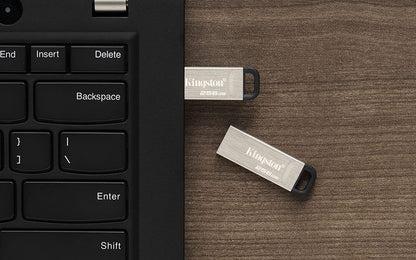 Kingston DataTraveler Kyson 32GB High Performance USB 3.2 Metal Flash Drive | Speeds up to 200MB/s | DTKN/32GB