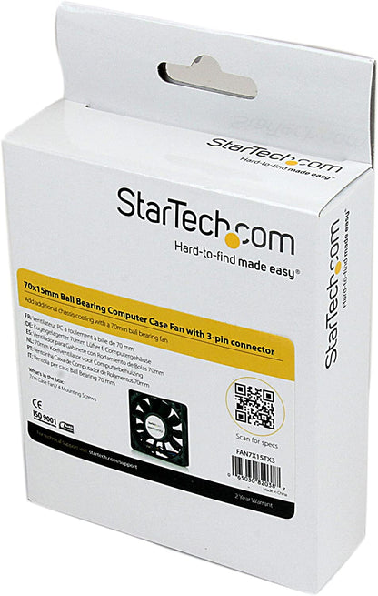StarTech 70x70x15mm TX3 Replacement Fan