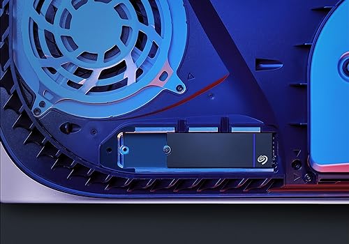 Seagate Game Drive PS5 NVMe SSD for PS5 1TB Internal Solid State Drive - PCIe Gen4 NVMe 1.4, Officially Licensed, Up to 7300MB/s with Heatsink (ZP1000GP3A1011) 1TB Game Drive PS5 NVME