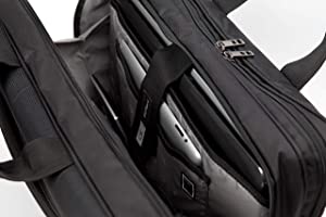 Modrec Gino Ferrari Titanium Gamme «Métis 17 Laptop" Business Bag - Noir