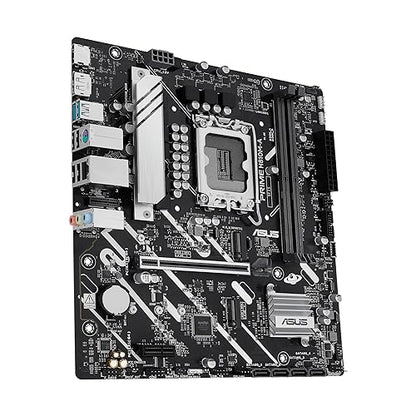 ASUS Prime H810MASUS Prime H810M-A-CSM Intel H810 LGA 1851 mATX Motherboard, 6+1+1+1 Discrete MOS, DDR5, PCIe 4.0, 2xM.2 Slots, Intel 1Gb Ethernet, DisplayPort, HDMI, USB 10Gbps,USB 5Gbps Type-C-A CSM