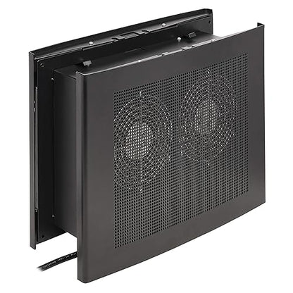 Tripp Lite Wiring Closet Exhaust Fan, 475 CFM, NEMA 5-15P Input, Black (SRCLOSETFAN)