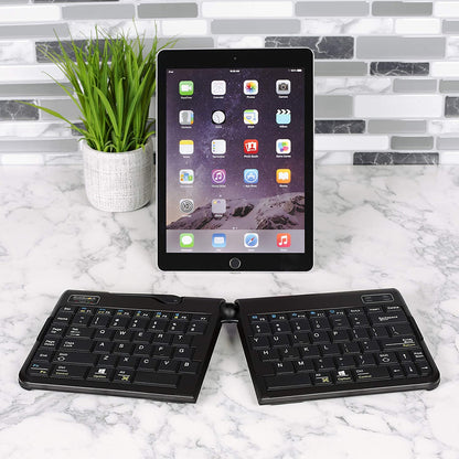 Goldtouch GTP-0044 Go!2 Mobile Keyboard, Portable Foldable Travel Keyboard with USB , Black