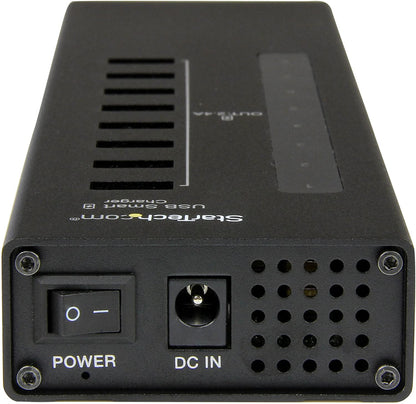 StarTech.com 8-Port Charging Station for USB Devices - 96W/19.2A - Dedicated Desktop Multi-Device USB Charging Station (ST8CU824)