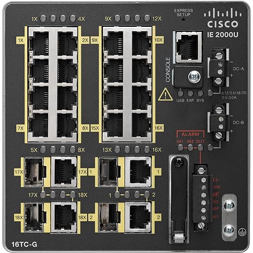 Cisco IE-2000-16TC-G-E Ethernet Switch