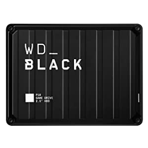 Western digital WD_BLACK 5TB P10 Game Drive - Portable External Hard Drive HDD, Compatible with Playstation, Xbox, PC, &amp; Mac - WDBA3A0050BBK-WESN 5TB Game Drive for PC, Playstation &amp; Xbox HDD