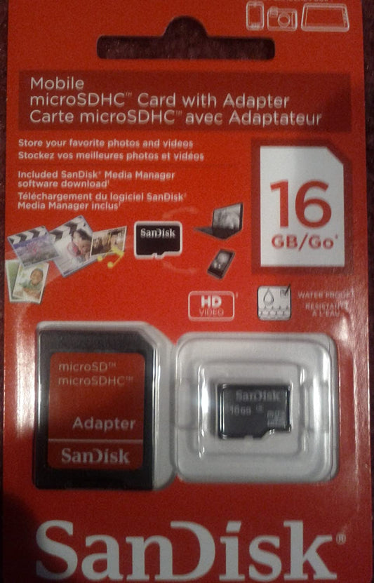 Seagate Sdsdqm-016g-B35a, Card+Adapter,Mobile,W/