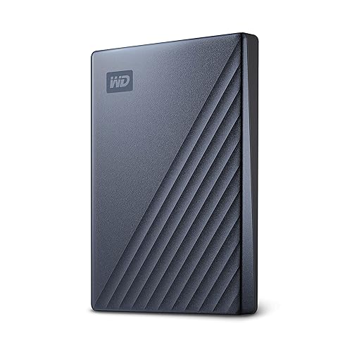 Western Digital WDBC3C0020BBL-WESN 2TB My Passport Ultra Blue Portable External Hard Drive USB-C
