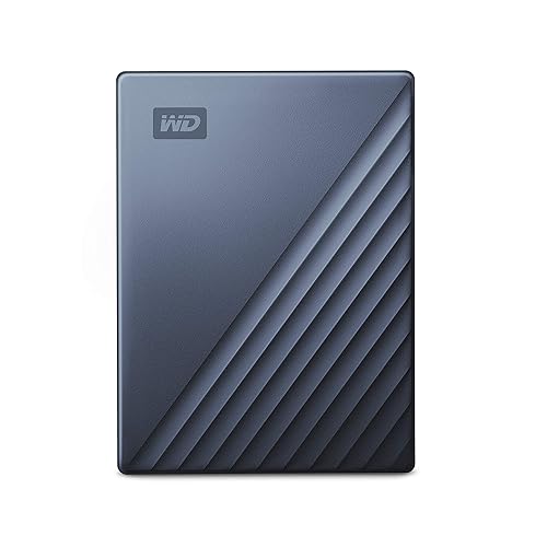 Western Digital WDBC3C0020BBL-WESN 2TB My Passport Ultra Blue Portable External Hard Drive USB-C