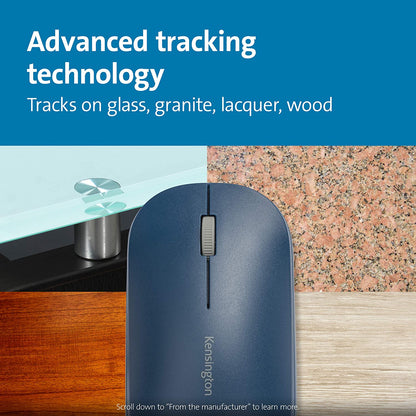 Kensington SureTrack Dual Wireless Mouse- Blue (K75350WW)