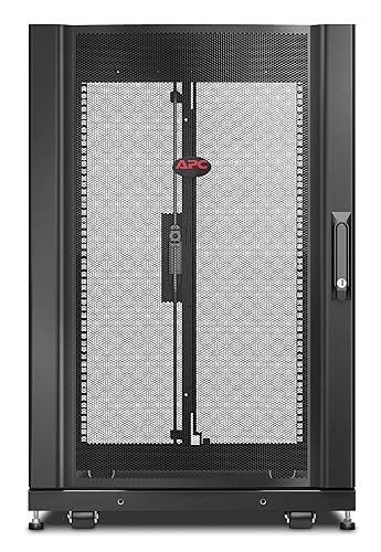 APC by Schneider Electric APC Netshelter SX, Server Rack Enclosure, 18U, Black, 925H x 600W x 1070D mm - For Server, Storage - 18U Rack Height x 19" Rack Width x 36.25" Rack Depth - Floor Standing - Black - 2255.33 lb Dynamic/Rolling Weight Capacity