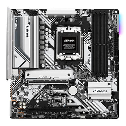 Asrock Motherboard B650m Pro Rs Amd B650 Am5 Max128gb Ddr5 Pcie Micro Atx Retail