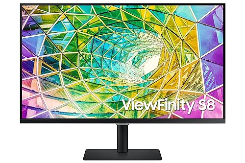 Samsung 32" S80A Series 4K UHD LED Business Monitor, HDR10, DisplayPort, HDMI 2.0, USB Hub, (3 Year Warranty) , Black
