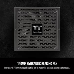 Thermaltake Toughpower GF3 1000W 80+ Gold Full Modular SLI/Crossfire Ready ATX 3.0 Standard Power Supply, PCIe Gen.5 12VHPWR Connector Included, PS-TPD-1000FNFAGU-4, 10 Year Warranty Black 1000W GF3 ATX3.0