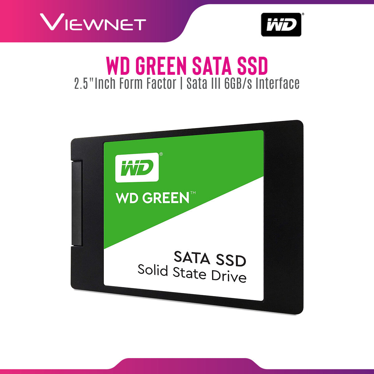 Western Digital WD-IMSourcing Green WDS240G1G0A 240 GB Solid State Drive - 2.5 Inch Internal - SATA (SATA/600)