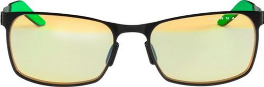 Gunnar Optiks Gaming And Computer Glasses For Adults - FPS Razer Edition, Onyx Frame, Amber Lens, Blocks 65% Blue Light