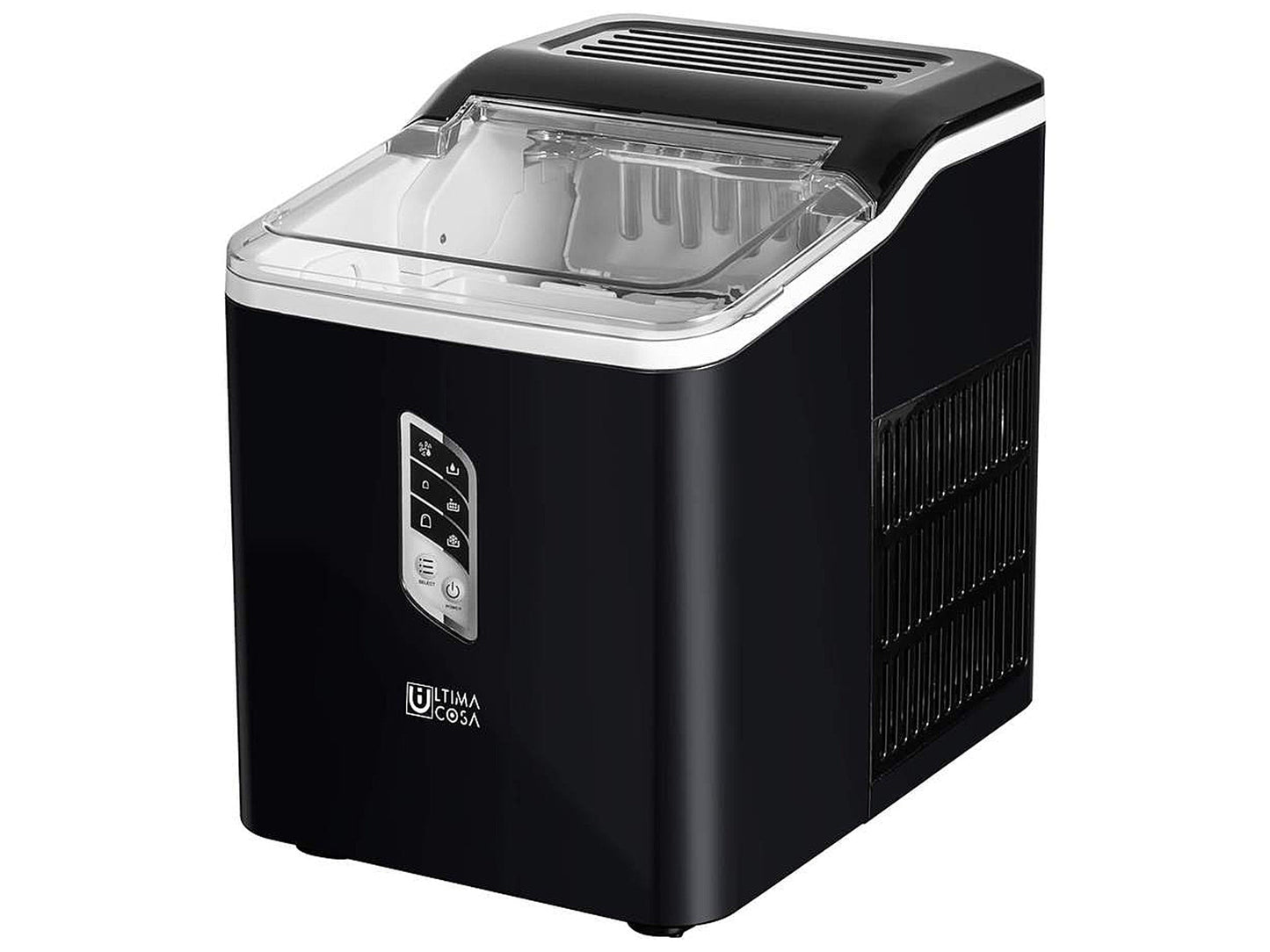 Ultima Cosa Presto Freddo High Capacity Ice Maker (Black)