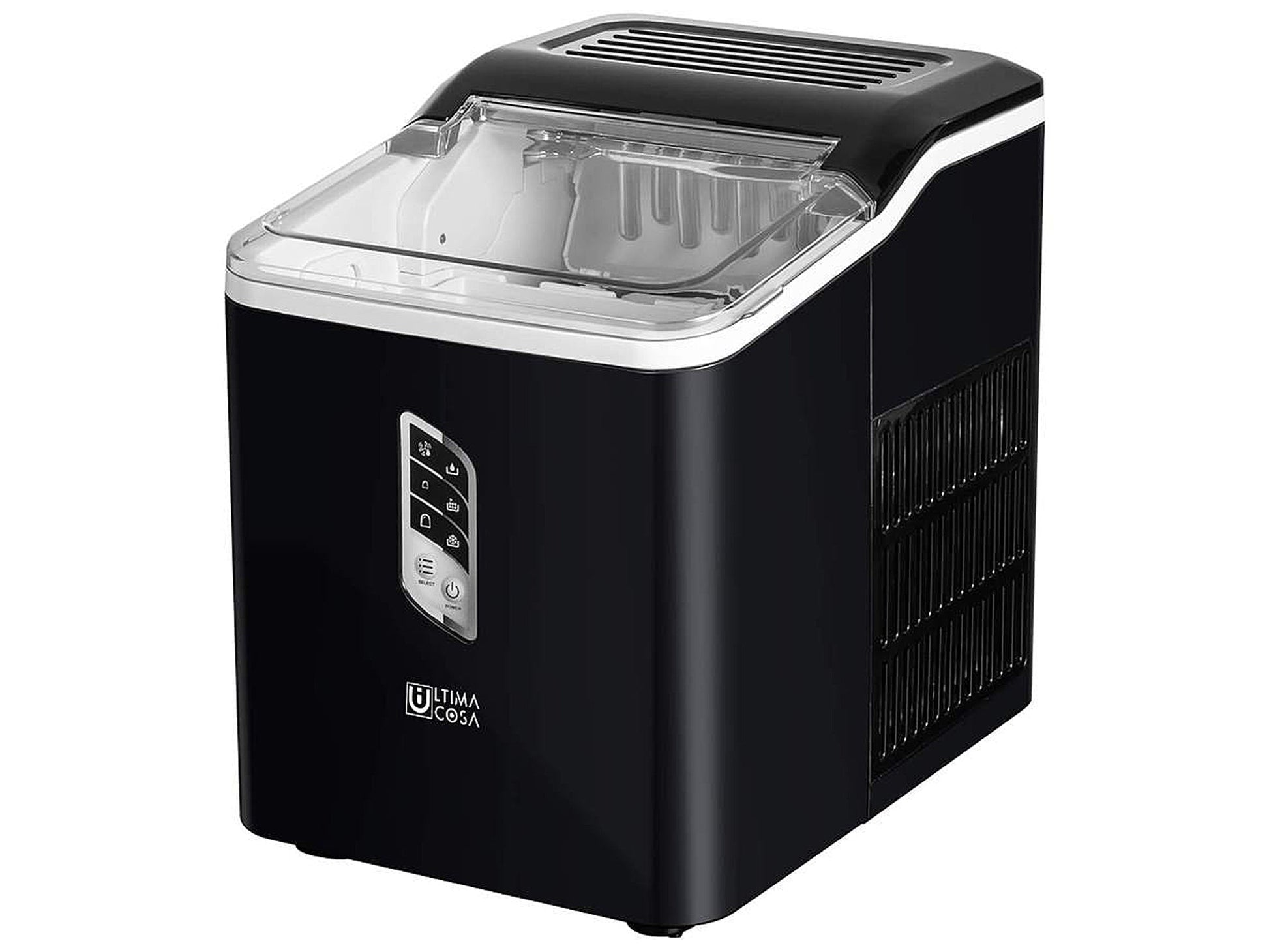 Ultima Cosa Presto Freddo High Capacity Ice Maker (Black)