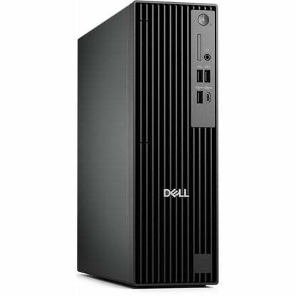 Dell Pro Slim Plus QBS1250 Desktop Computer - Intel Core Ultra 5 235 - 16 GB - 512 GB SSD - Slim PC - Standard Black - Intel Chip - Windows 11 Pro - Intel DDR5 SDRAM - DVD-Writer - English (US) Keyboard - 260 W
