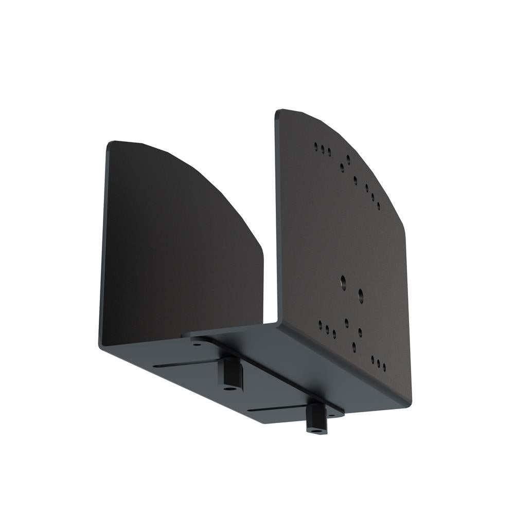 Ergotron – LX Pro Small PC Mount with Wall Track – Add-on for VESA Monitor Arms – Small, White White 1.38" to 3.75" deep