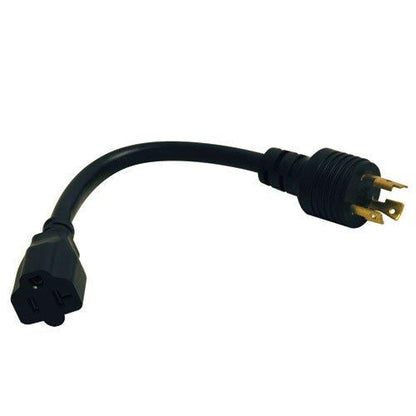 Tripp Lite 6In Power Cord Adapter Cable L5-20P To 5-20R Heavy Duty 20A 12Awg 6