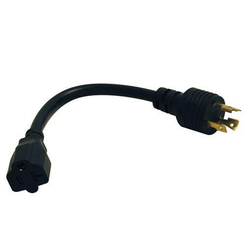 Tripp Lite 6In Power Cord Adapter Cable L5-20P To 5-20R Heavy Duty 20A 12Awg 6