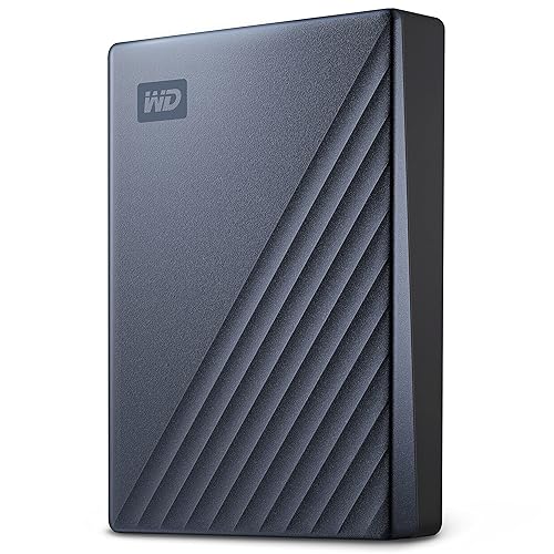 Western Digital WD My Passport Ultra 4TB External Portable Hard Drive/HDD - Blue