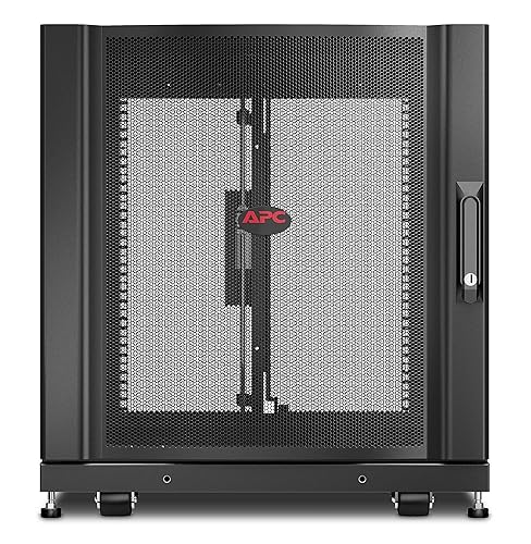 APC by Schneider Electric NetShelter SX 12U Server Rack Enclosure 600mm x 1070mm w/Sides Black - F