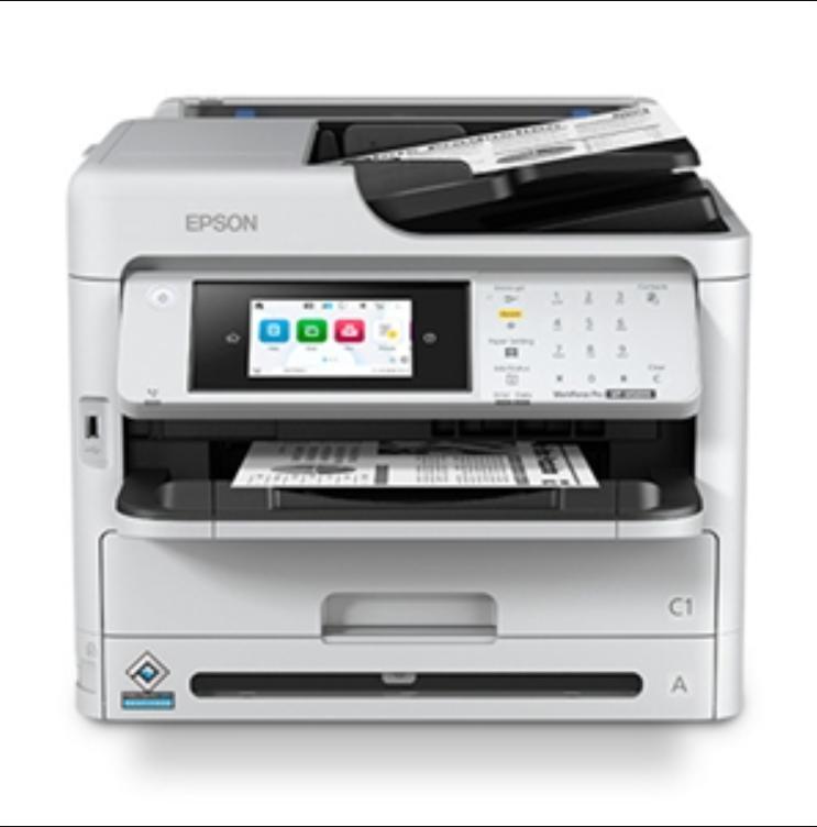Epson WorkForce Pro WF-M5899 Wired & Wireless Inkjet Multifunction Printer - Monochrome
