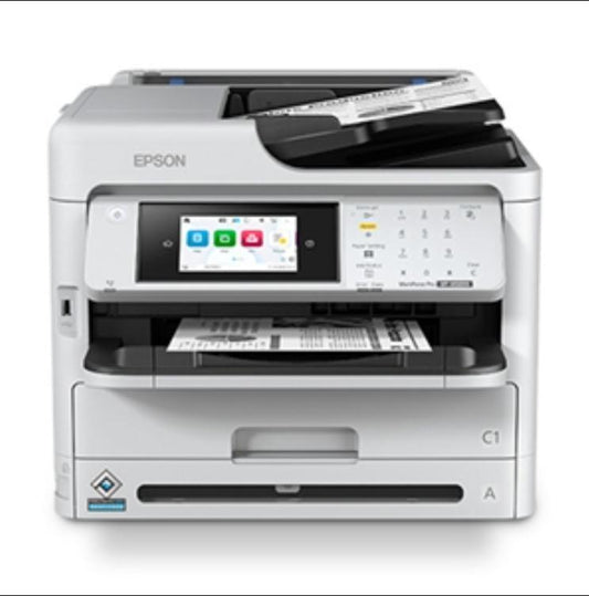 Epson WorkForce Pro WF-M5899 Wired & Wireless Inkjet Multifunction Printer - Monochrome
